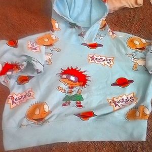 Rugrats crop top  hoodie